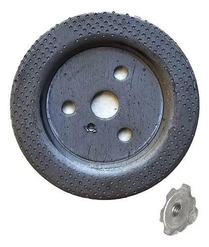 Plato De Embrague Y Roseta Bicimoto Velomotor 48cc/80cc