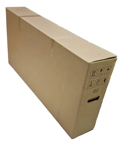Caja Para Embalaje De Bicicleta Corrugado Importado Marrón Claro