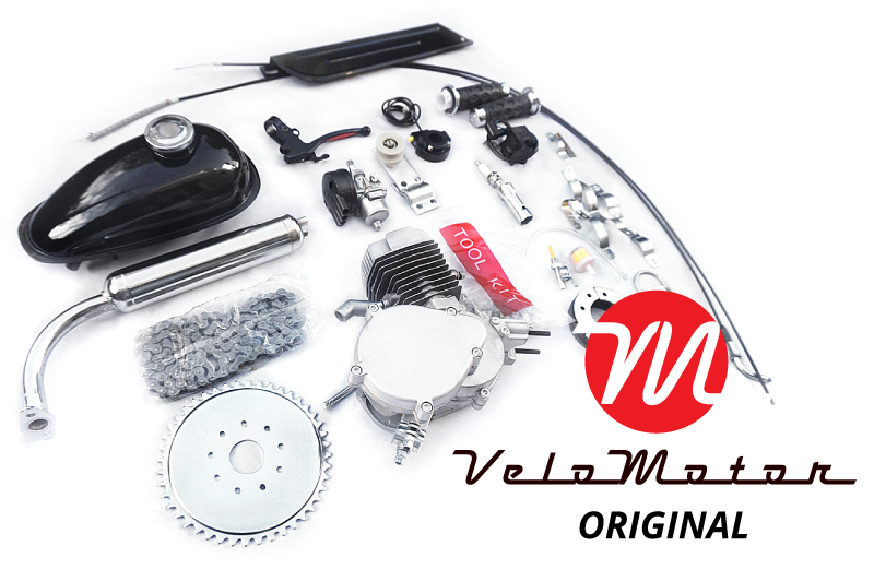 Kit motor bicicleta 80cc Velomotor