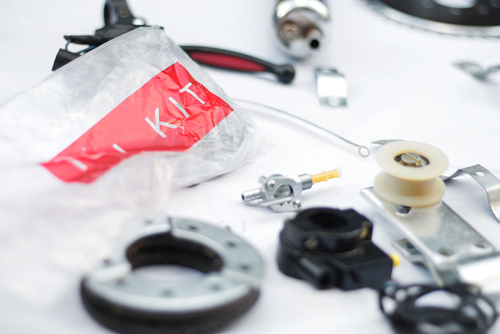 Kit motor bicicleta 48cc Velomotor